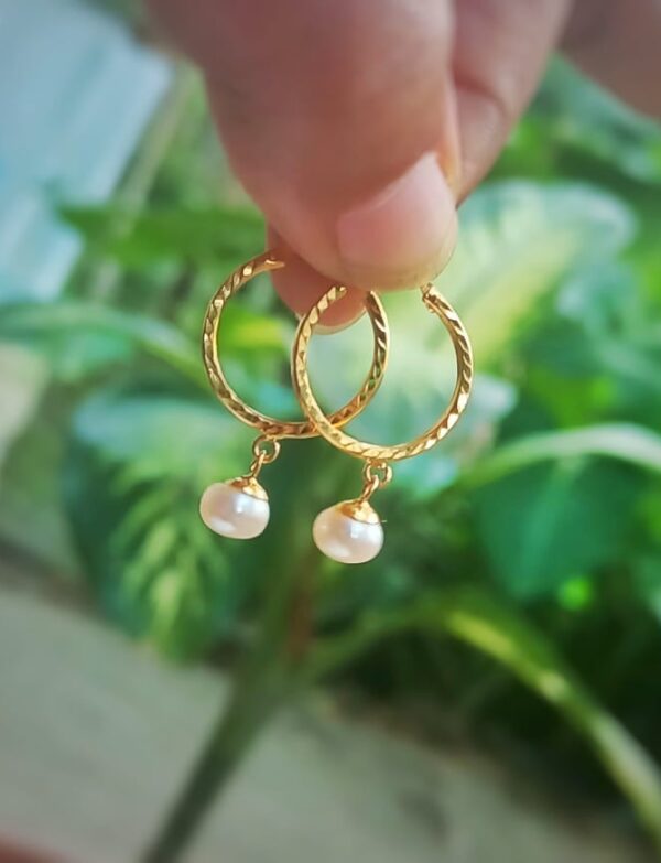 Earrings Pipe Pearl zul