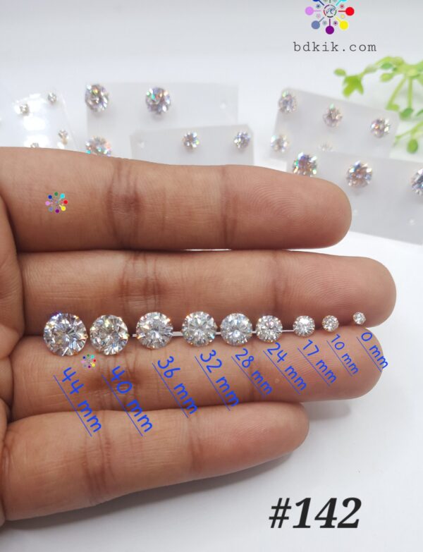 nosepin 1 stone sonaton gold with zircon stone